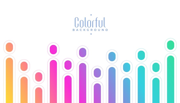 Free Vector stylish colors stripes abstract background