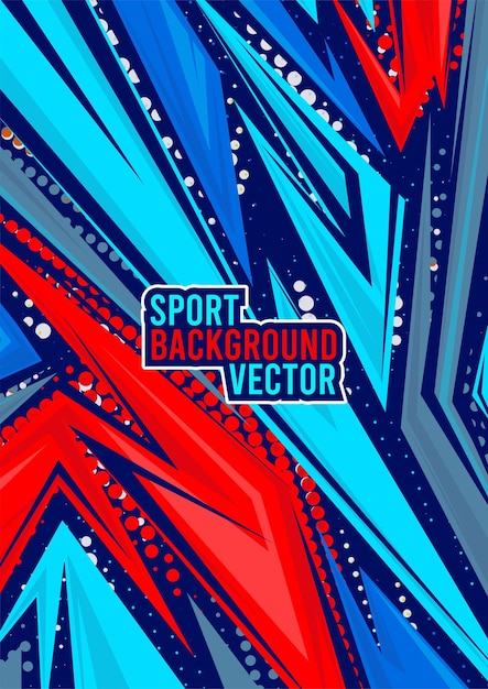 Free Vector sublimation background for sports jersey pattern