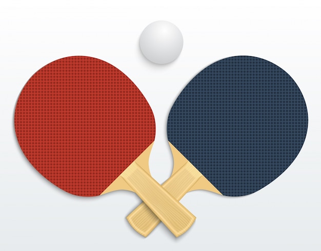 Free Vector table tennis