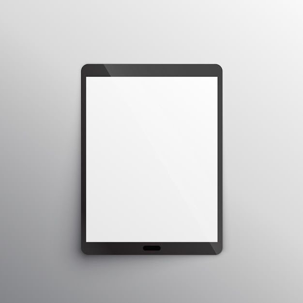 Free vector tablet mockup