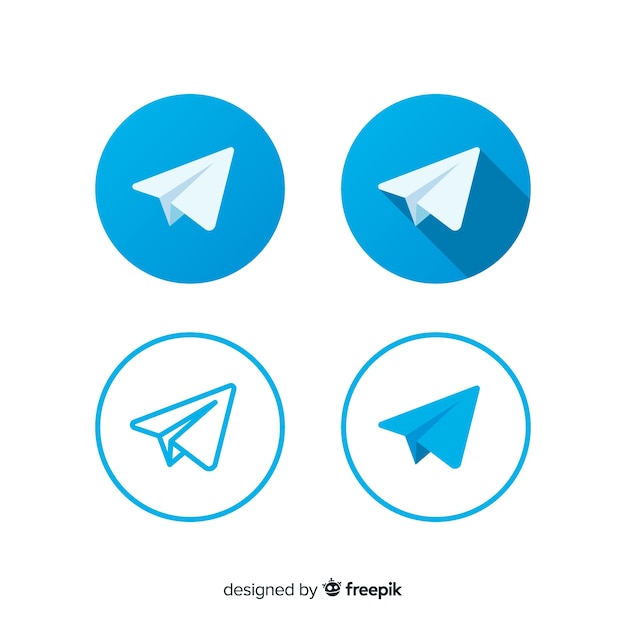 Free Vector telegram icon