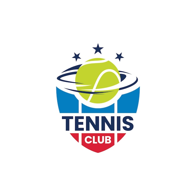 Free vector tennis  logo design