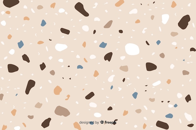 Free Vector terrazzo flooring background