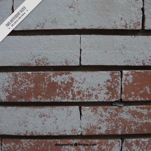 Free Vector texture of painted bricks