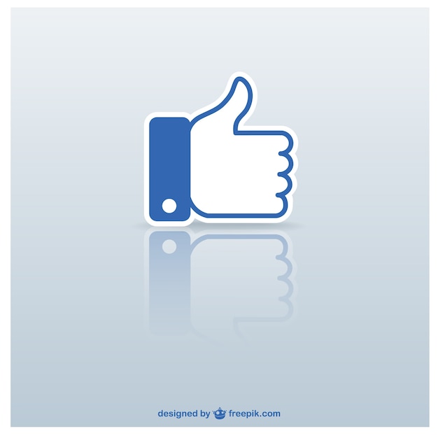 Free Vector thumb up icon