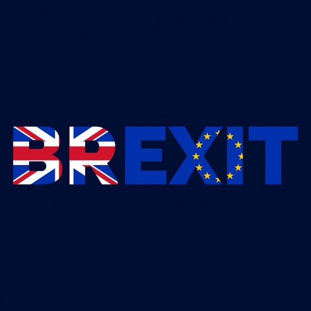 Free vector united kingdom leaving and exiting european union