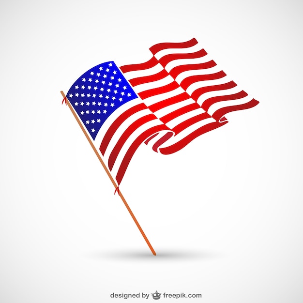 Free vector united states flag national symbol