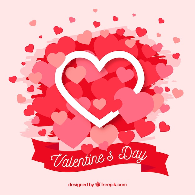 Free vector valentine's day background