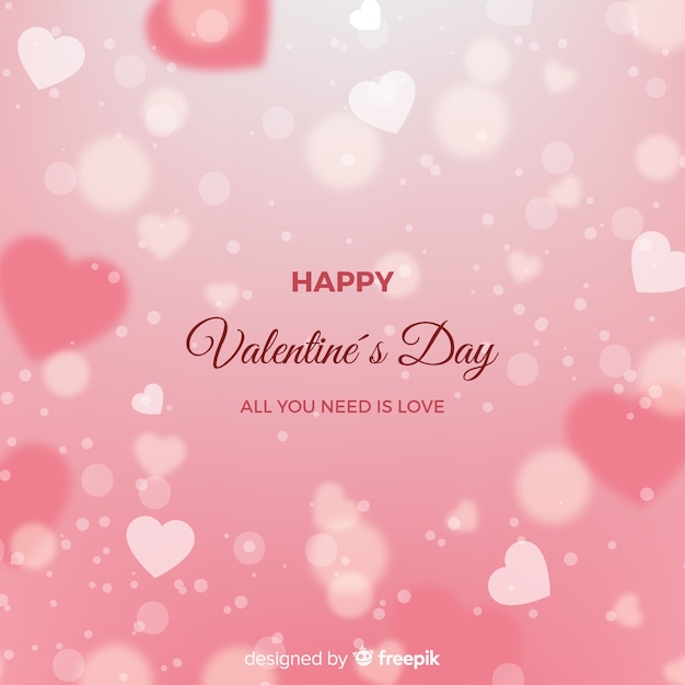 Free Vector valentine's day background