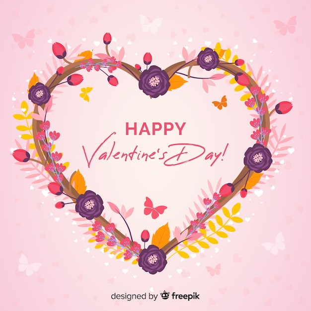 Free Vector valentine's day