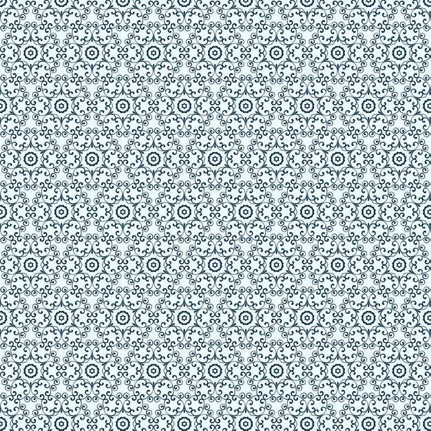 Vecnor vintage seamless pattern, wallpaper with curve.