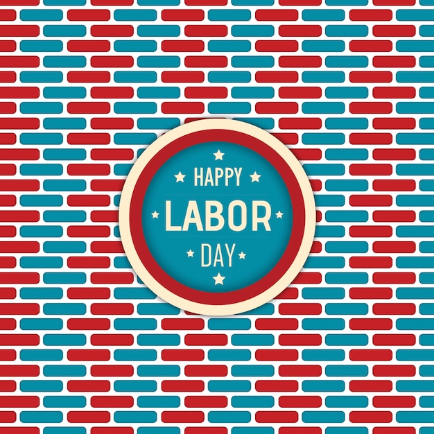 Free Vector vector american labor day background