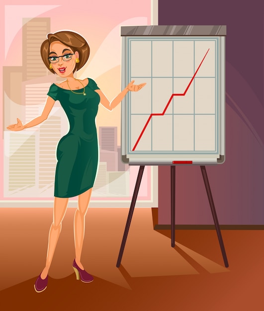 Free Vector vector business woman