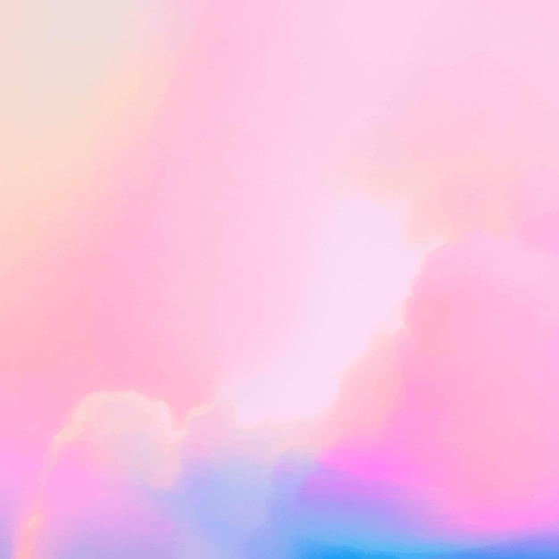 Vector cloudy pastel image background