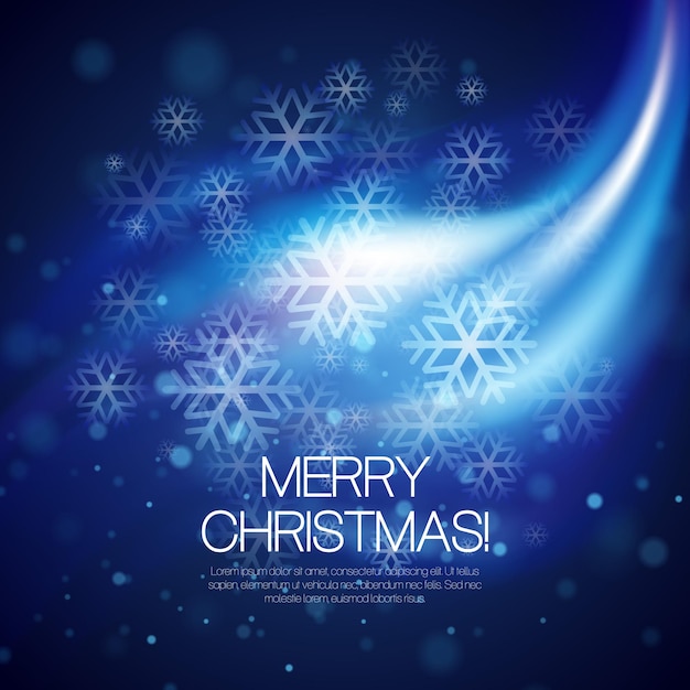 Vector illustration glowing Christmas background EPS 10