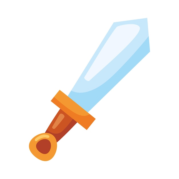 Free Vector video game sword