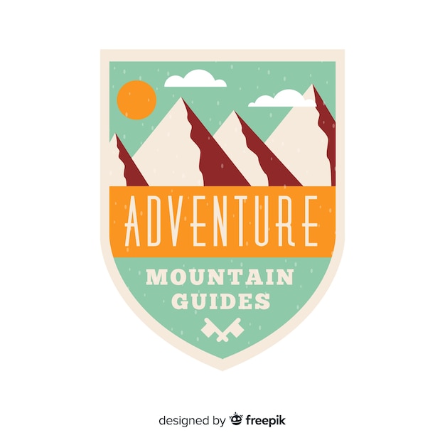 Free vector vintage adventure log