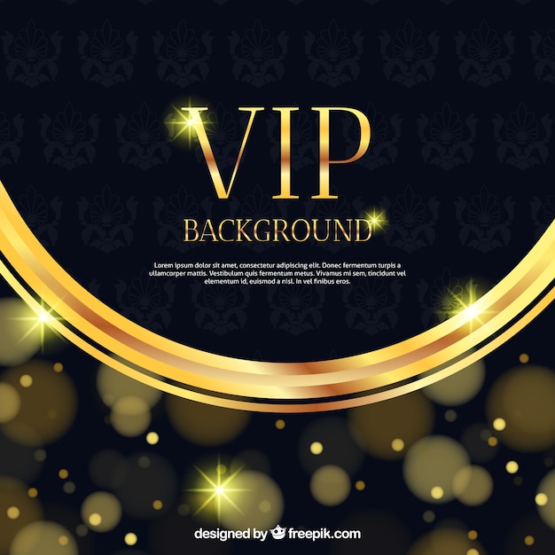 Free Vector vip elegant bokeh background