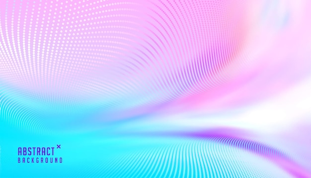 Free Vector vivid abstract smooth colorful particle background