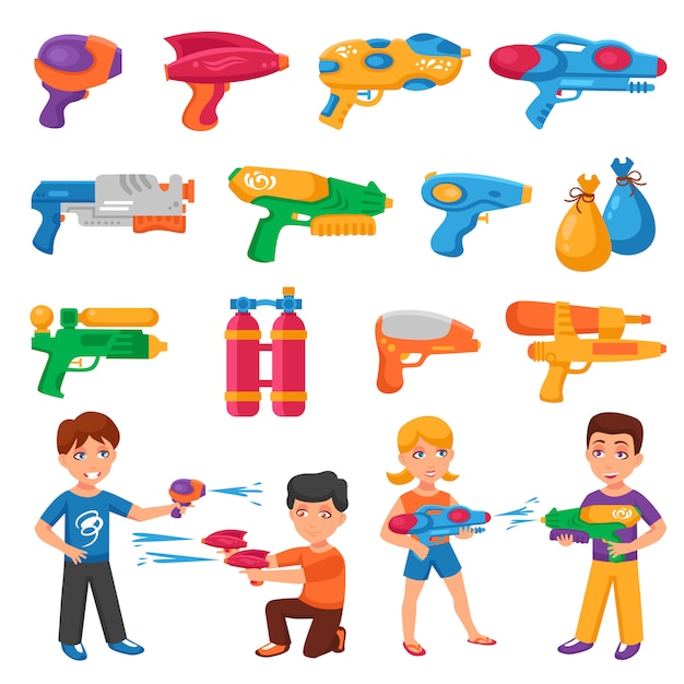 Water Pistols Set