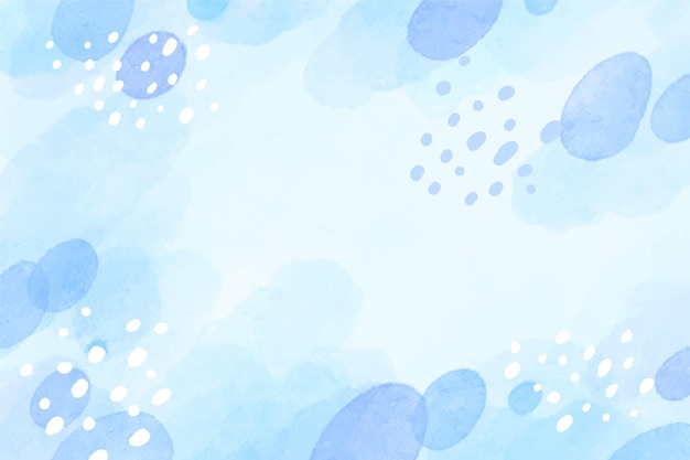 Free Vector watercolor abstract background winter color