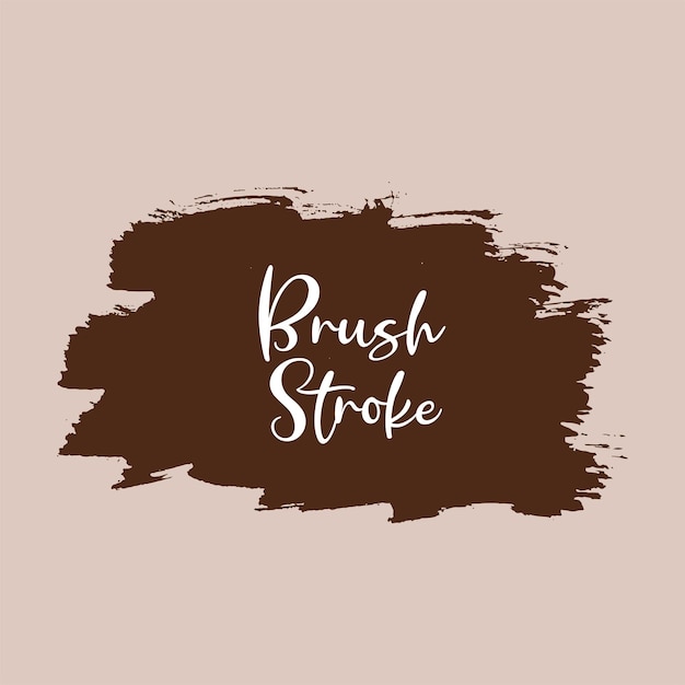 Free Vector watercolor brush stroke grunge design for text and message vector