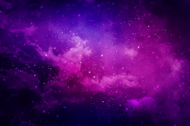 Free Vector watercolor galaxy background