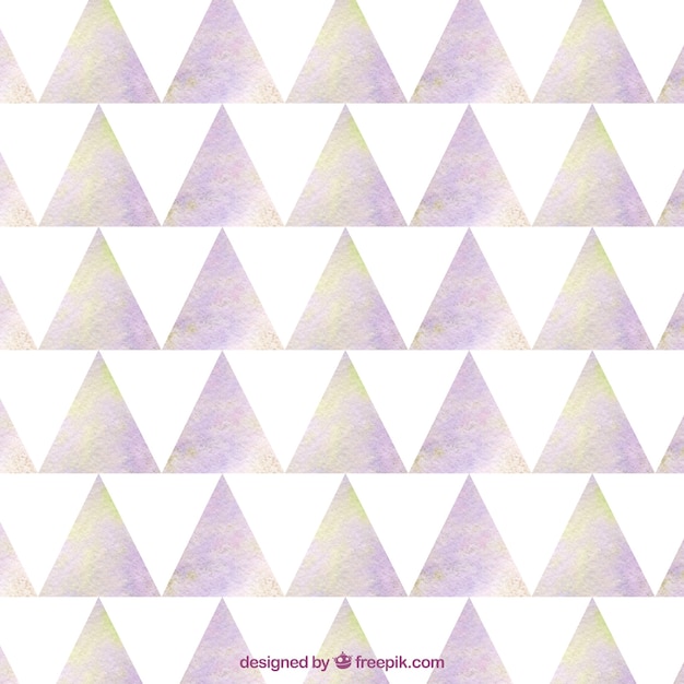 Free vector watercolor geometric pattern