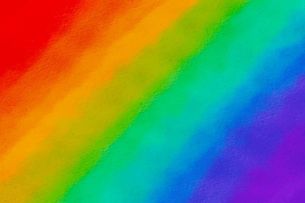 Free Vector watercolor rainbow background design