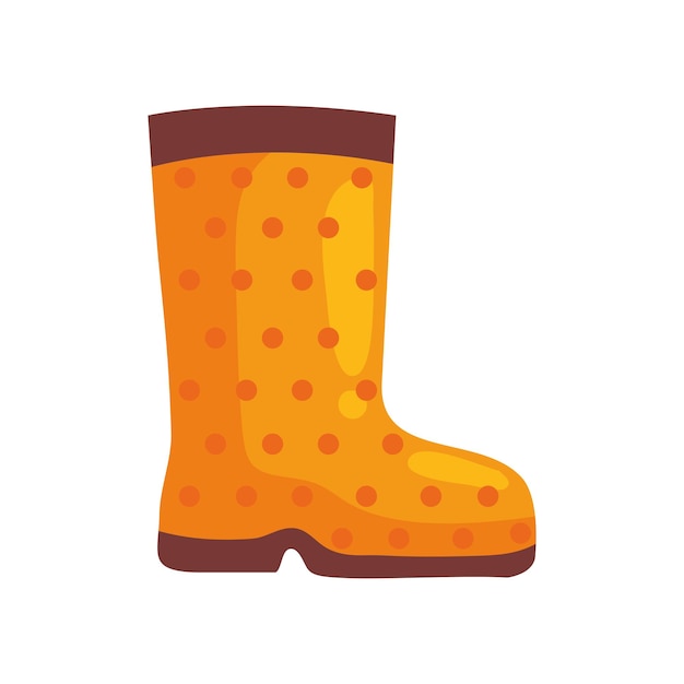 Free Vector waterproof boots icon