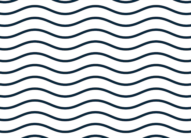 Free Vector wavy smooth lines pattern background