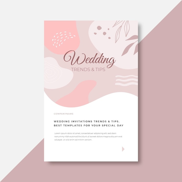 Wedding blog post template