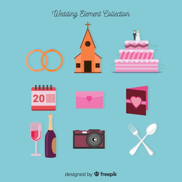 Wedding element collection