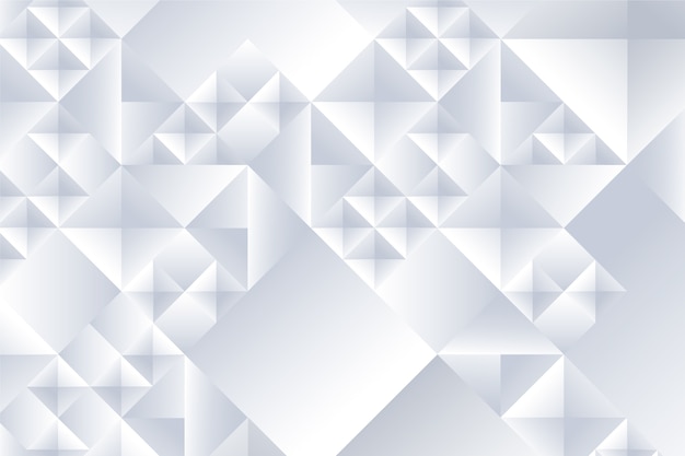 Free vector white abstract background in 3d concept