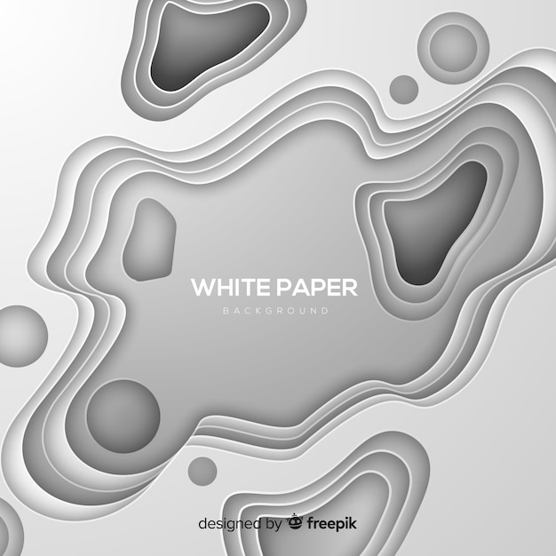 Free Vector white paper background