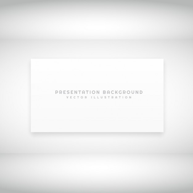 Free Vector white presentation background