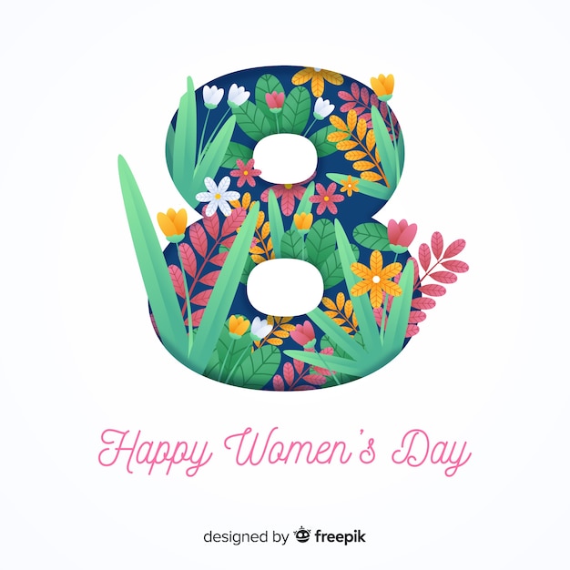 Free Vector womans day background