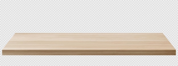 Free Vector wood table perspective view wooden desk surface