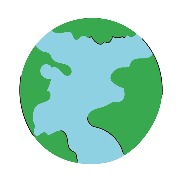 Free Vector world globe design