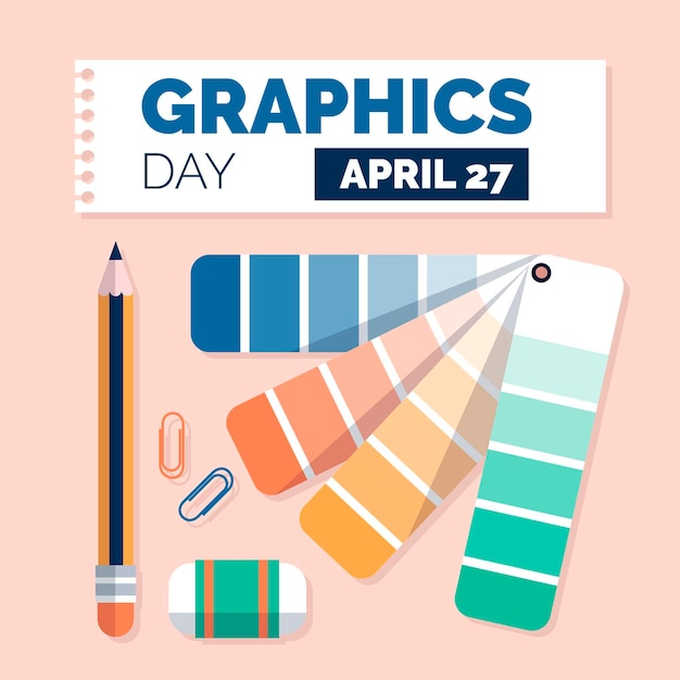 Free Vector world graphics day illustration