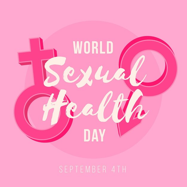 World sexual health day illustration