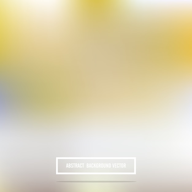 Free Vector yellow blurred background