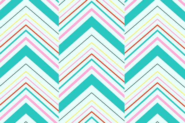 Free vector zigzag pattern background, teal chevron, creative design vector