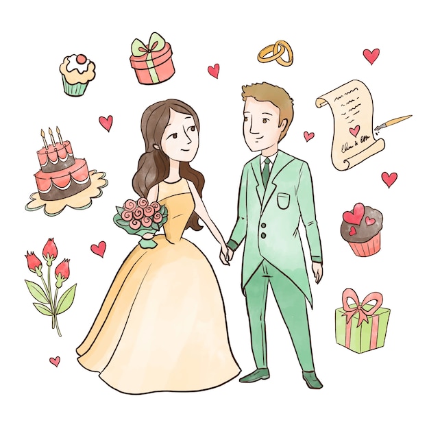 Free Vector zoom

	
cartoon wedding couple