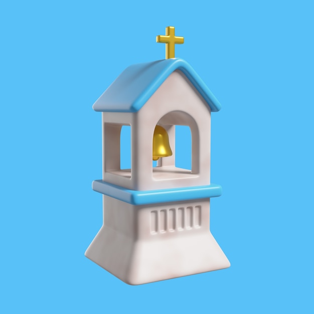 3D-Rendering von religiösen Ikonen