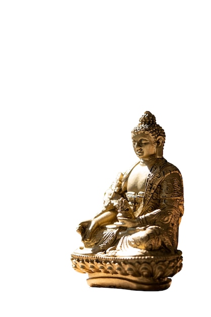 Kostenlose PSD ansicht der buddha-figur