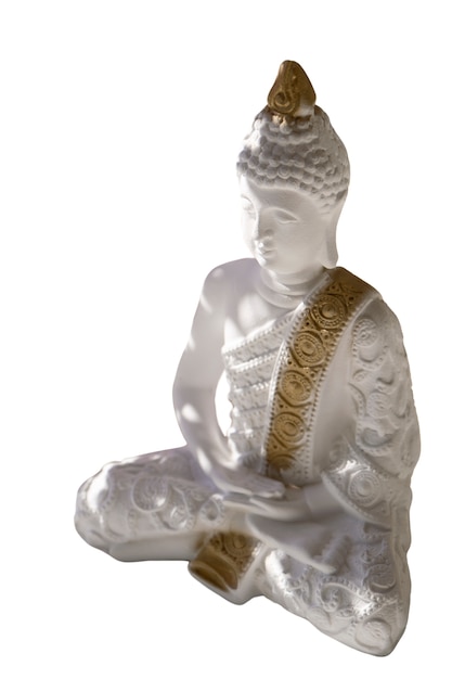 Kostenlose PSD ansicht der buddha-figur