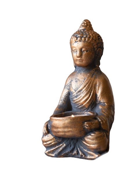 Kostenlose PSD ansicht der buddha-figur