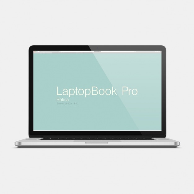 Kostenlose PSD laptop mock-up-design