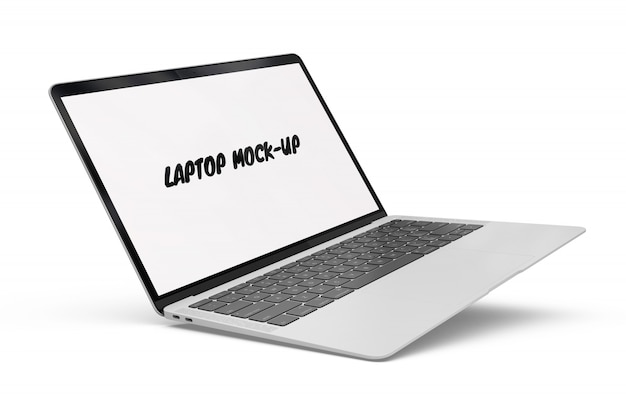 Kostenlose PSD laptop-modell isoliert